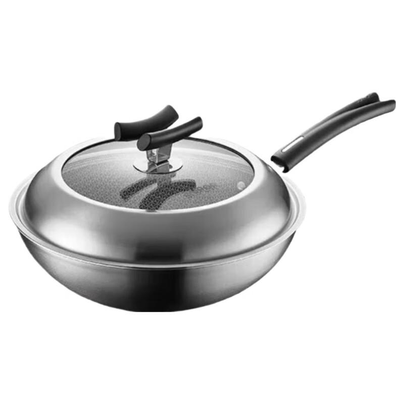

Supor Honeycomb Non-stick Stainless Steel Wok