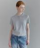 MICANE Stevie Basic Collared Shorts Sleeve Knit