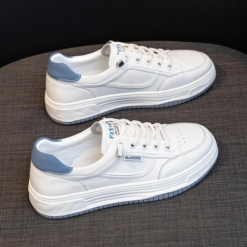 

New Breathable Sports Shoes for Women, Versatile Thick-soled Shoe Covers, Casual and Lazy Shoes 40 синий/белый