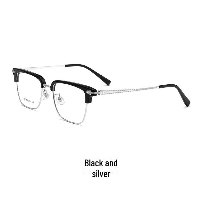 

Сверхлегкие очки Sven из чистого титана для близорукости — модная большая оправа для мужчин