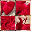 Large Red Velvet Christmas Bow with Ribbon for Tree, Wreath, or Staircase Ornamentation