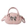 Fashion Bags for Women's New High-end Handbags One-shoulder Crossbody Bags  Fashionable Commuting Small Round Bags