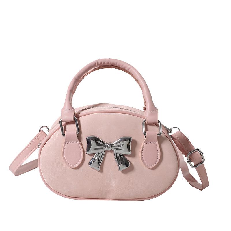 Fashion Bags for Women's New High-end Handbags One-shoulder Crossbody Bags Fashionable Commuting Small Round Bags