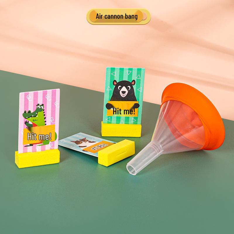 Air Cannon Bang Technology: Handmade DIY Science Experiments for Kindergarten STEAM Creativity