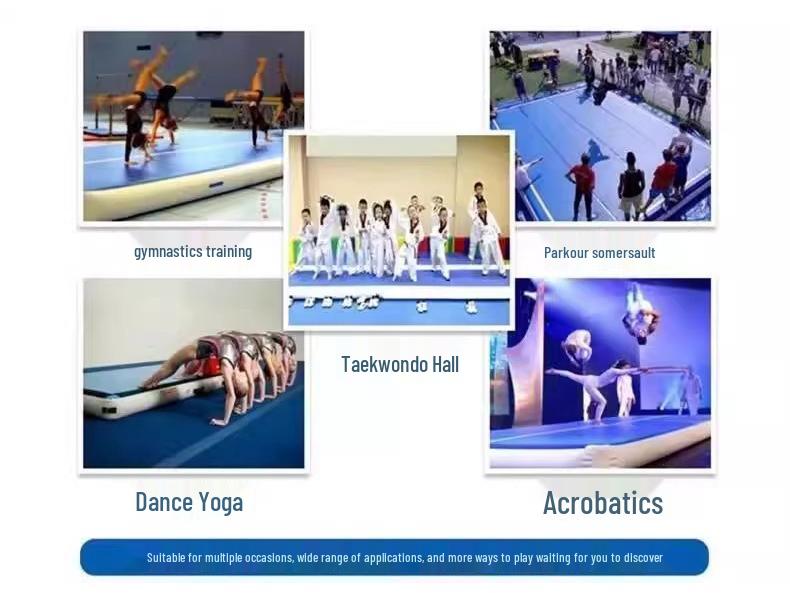 Aufblasbare Schockabsorbierende Luftmatte für Gymnastik, Yoga & Taekwondo