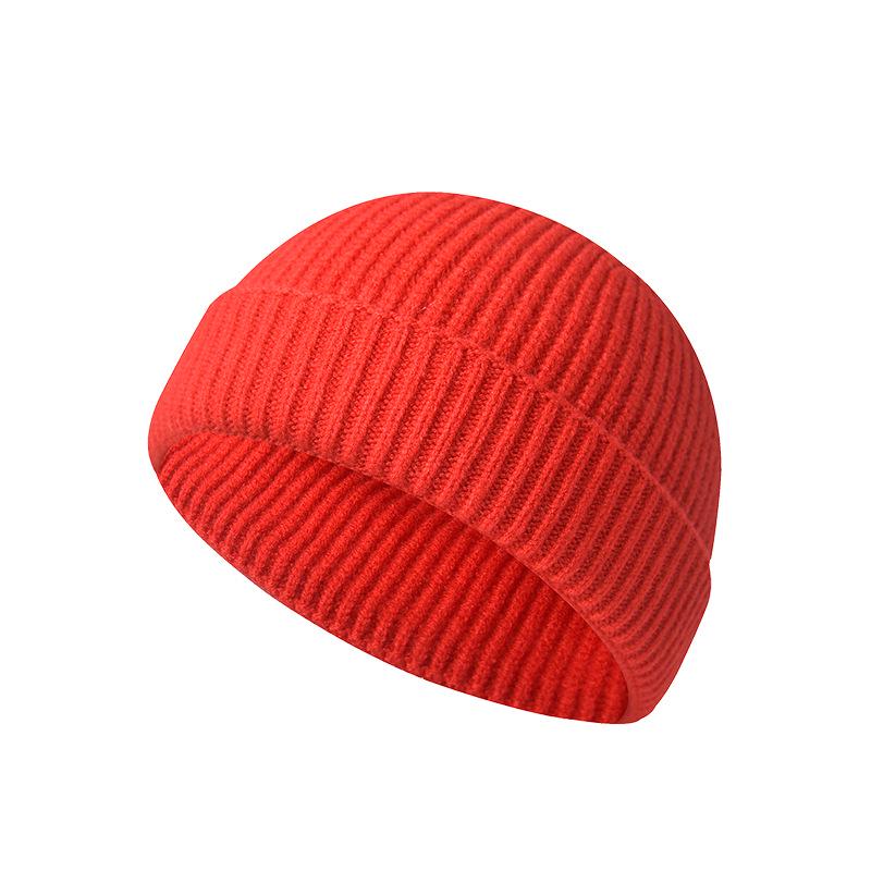 Unisex Nahtlose Strickmütze: Warme Winterwollmütze für Herren & Damen