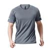 Men's Breathable Ice Silk Sports T Shirt Quick Dry Crew Neck Short Sleeve Top Running Training Gym Wear