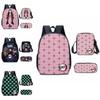 Vielseitiger Cartoon Demon Slayer Blade Rucksack für Schule und Outdoor-Aktivitäten