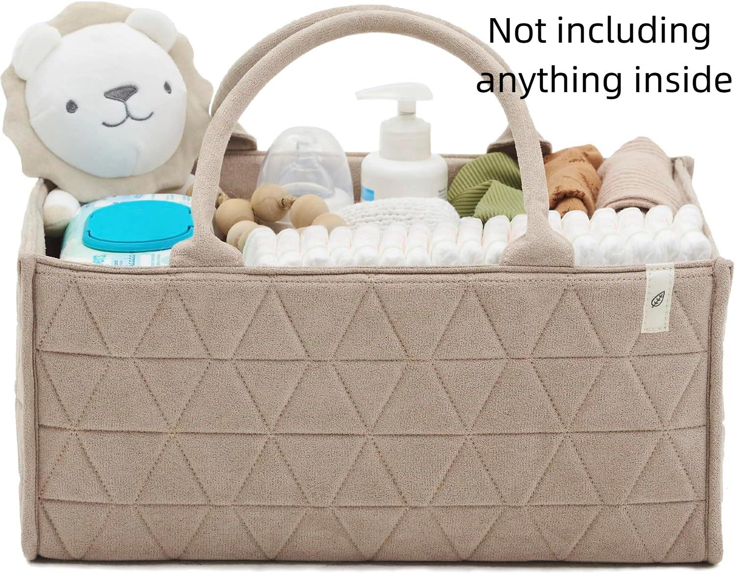 1pc Baby Products Mom s Bag Outdoor Diaper Storage Bag Portable Diaper Pack Large Capacity Diaper Bag Diaper Storage Off White