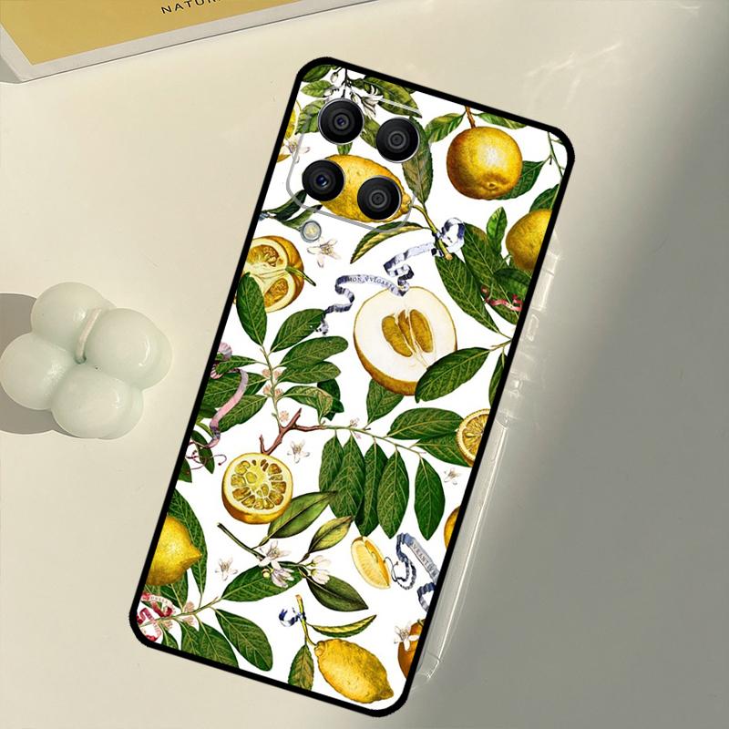 Tropical Summer Fruit Lemon For Samsung Galaxy M54 M21 M33 M53 M13 M12 M32 M52 M11 M31 M35 M55 M15 M14 M34 M06 M16 Case