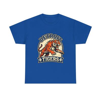Detroit Tigers Tiger Logo T-Shirt und Kinder-T-Shirt | Vintage Baseball Team Tee