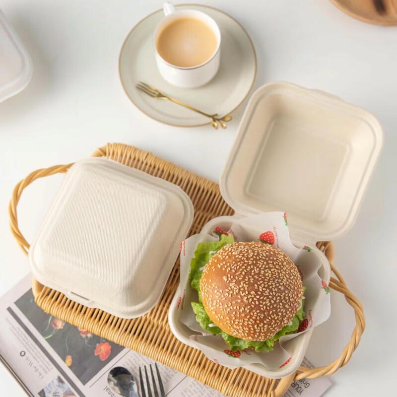 Одноразовые целлюлозные коробки для упаковки еды