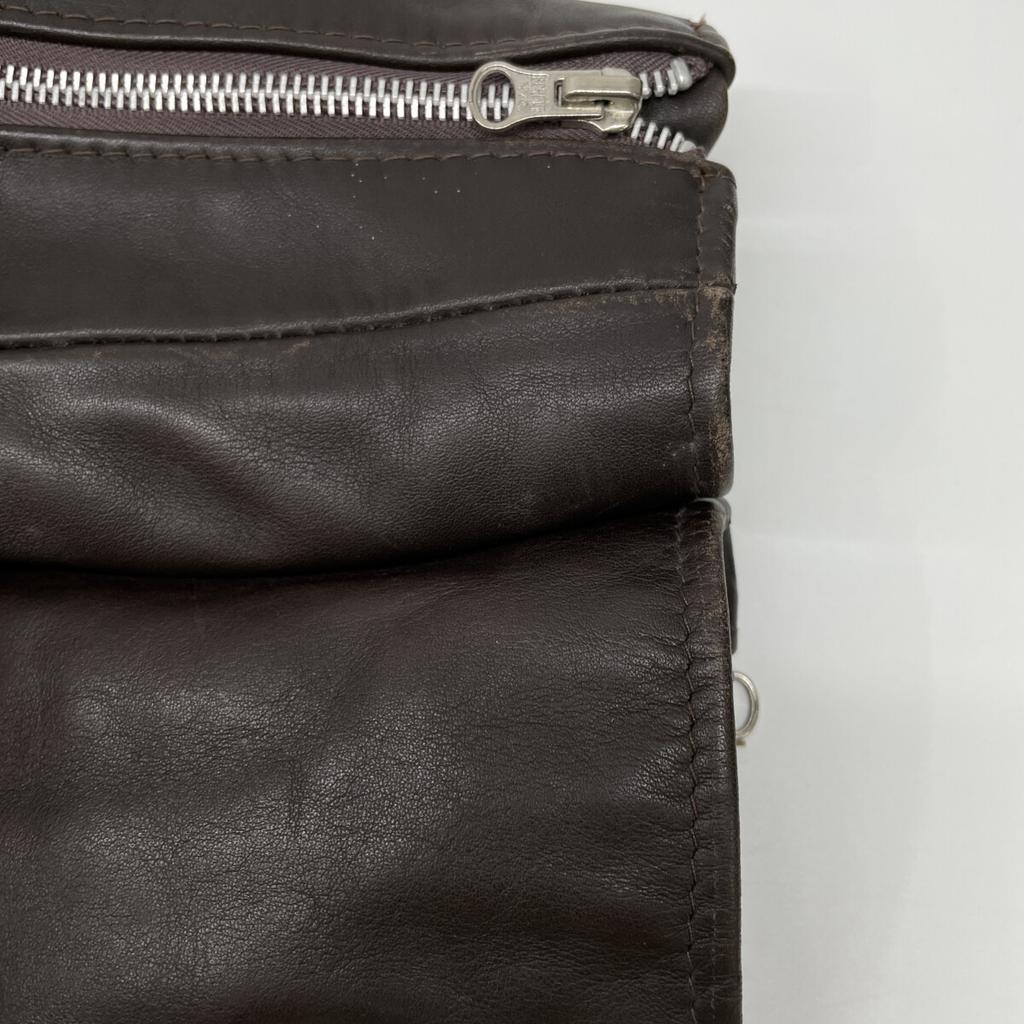 SCHOTT 7007 613US Brown One Star Double Rider Jacket Jacket 36 BrownUsed