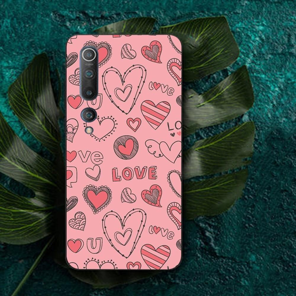 Cute Love Heart Phone Case For Redmi Note 4 X 5 A 6 7 8 T 9 9S 10 11 11S 11Epro Poco M3 Pro