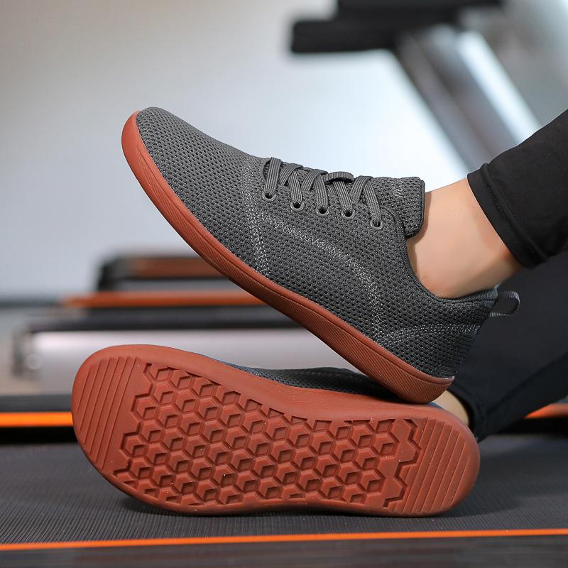 Wide Toe Barefoot Sports Shoes Anti-slip Cross-training Sneakers Breathable Minimalist Walking Flats Shoes