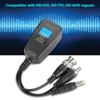2Pcs HD CVI TVI AHD Passive Power Video Audio Balun Transceiver