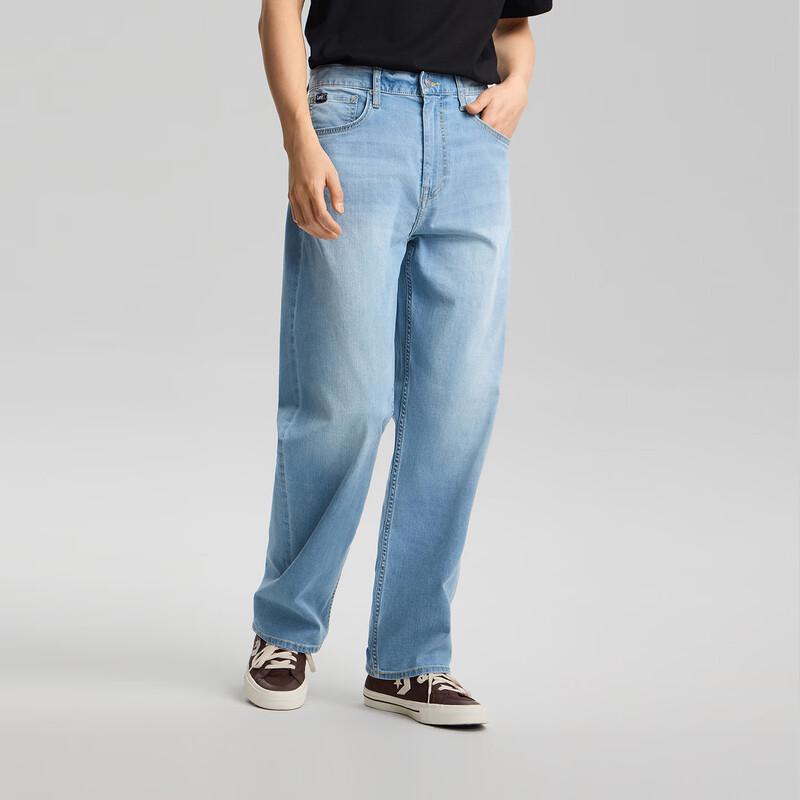Lee Men's 761 Lightweight Loose Fit Wide Leg Jeans