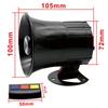 115dB 12V 3 Tone Sound Loud Car Horn Motorcycle Warning Alarm Police Fire Siren Horn Speaker Automotive Accessories Moto 20W