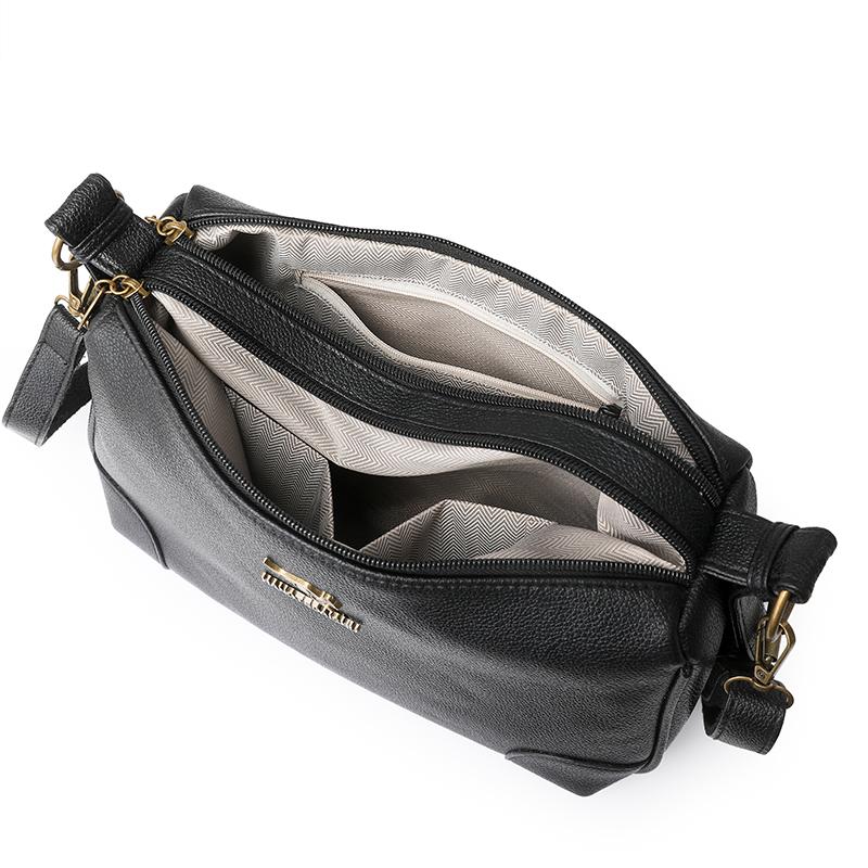 Solid Color Shoulder Bag Women's Bag Large Capacity Small Square Bag Commuter Crossbody Bag