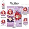 Klíčenka a záložka Nino Nakano z The Quintessential Quintuplets Dárková sada