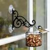 Bird Feeder Holder Strong Load-Bearing Stand With Suction Cup Window Bird Feeder Hook For Balcony Garden Deck Railing Fence