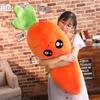 45-110 Cm Peluche Bambola Cuscino Lungo Carota Cuscino Compagno per Dormire Bambola Regalo di Compleanno e Natale