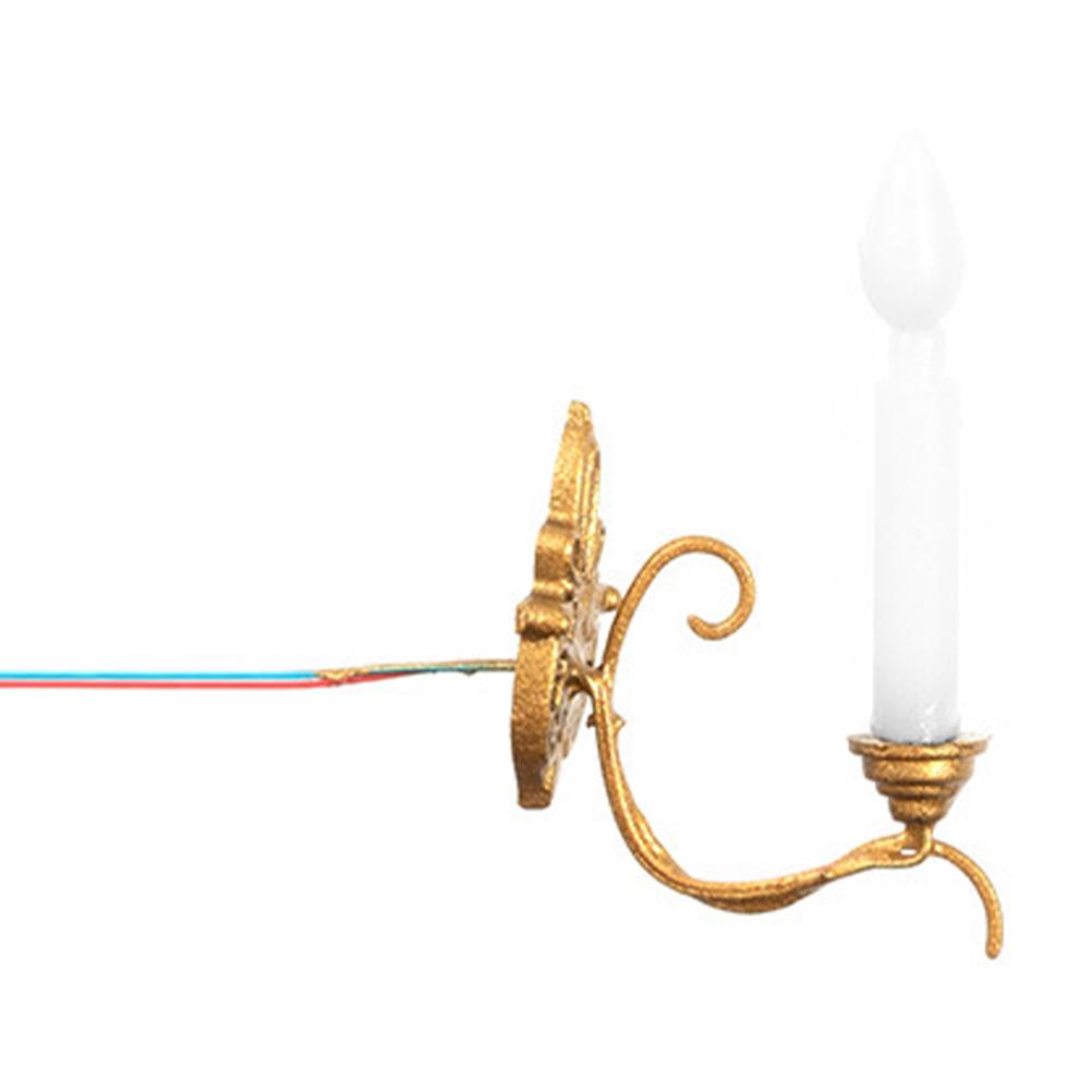 5pcs Mini House Wall Lamps Mini Landscape Lights Sand Table Layout Wall Lamp Decors