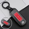 Carbon Fiber Silicon Car Key Cover Case For Mazda 3 Alexa Cx4 Cx5 Cx8   Auto Remote Smart Protective Shell Accessories
