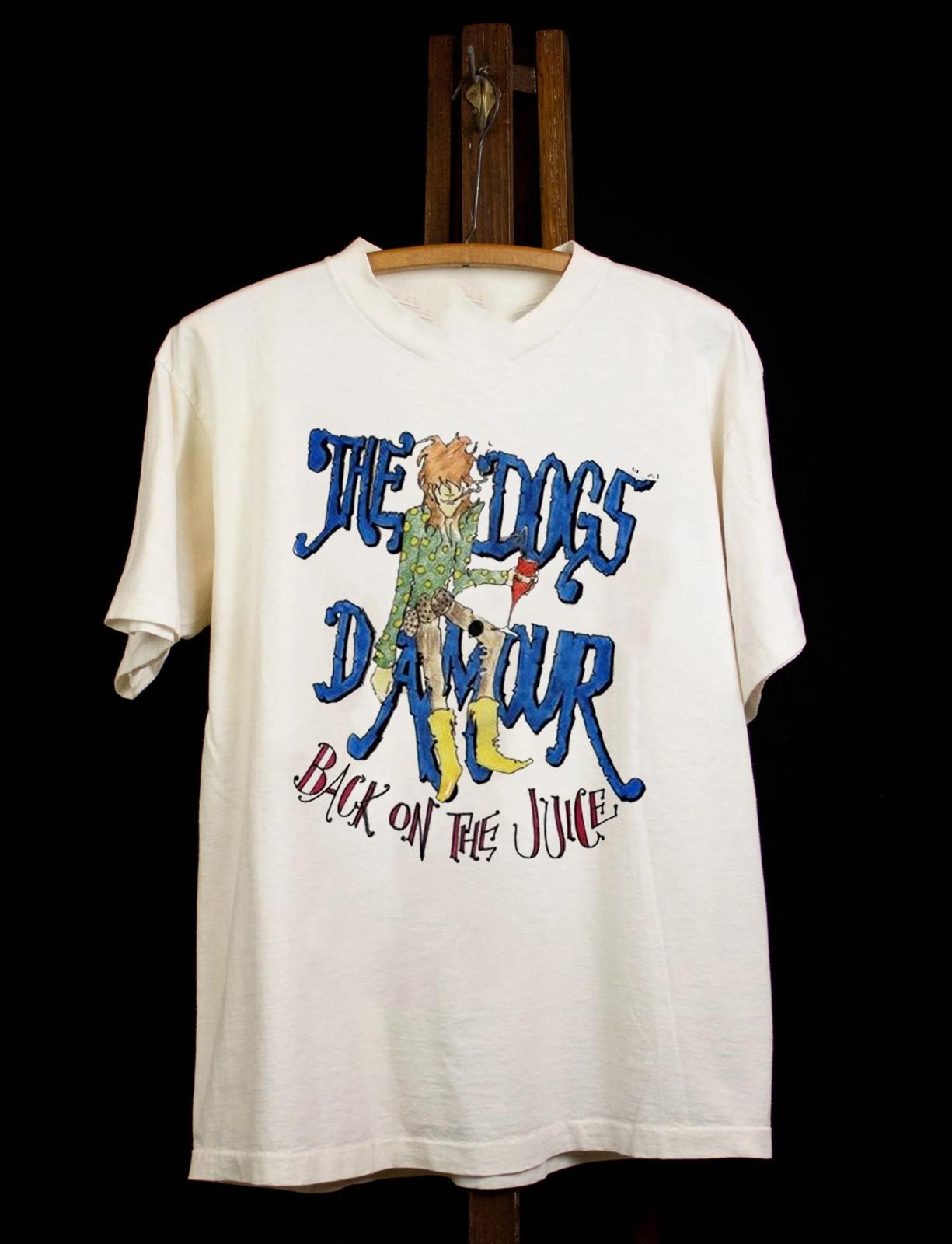 The Dogs D Amour – Back On The Juice 1990 Album S to 5XL T-shirt TMB4127 XL