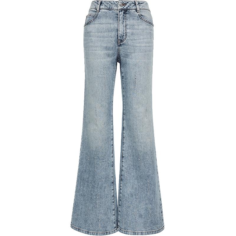 

Джинсы-клеш со стразами VEROMODA «Метеоритный дождь» XL