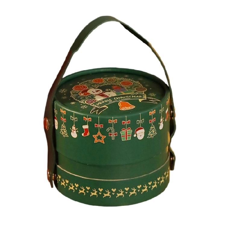 Multipurpose Christmas Party Favors Box Paper Gift Holders Designed For Candy Storage And Festival Gift Exchanges