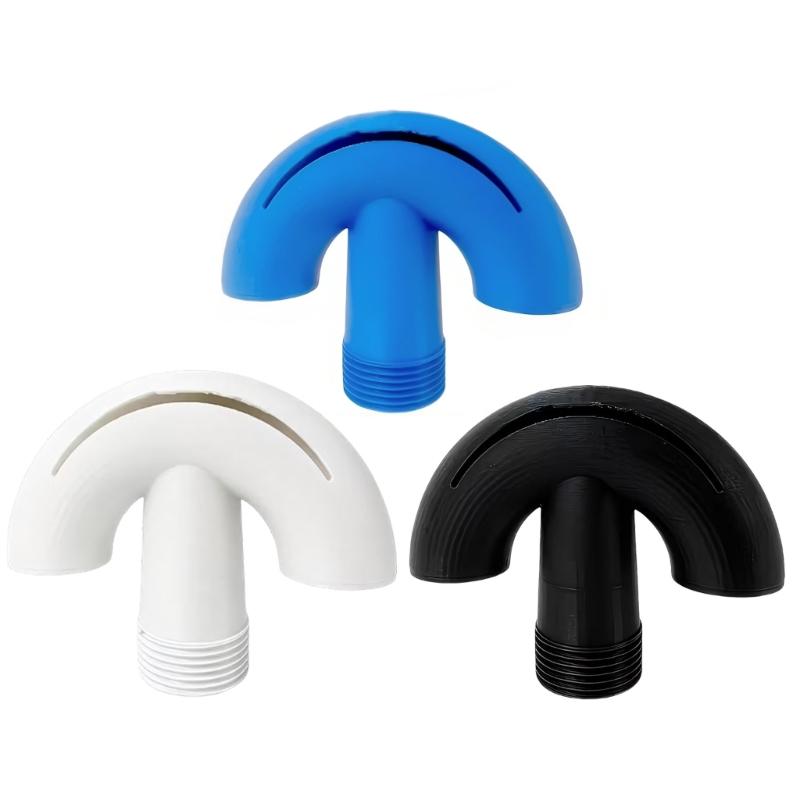 SwimPool Fountains Aerator Nozzle 3/4Inch ABS Plastic 2-Pack for Swimming Pool Return Jet Water Feature Sprays Setups