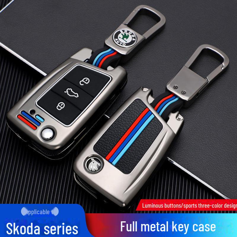 Skoda Octavia Key Cover for Superb, Xinrui, Kamiq, Karoq, Kodiaq - Personalized Car Bag Buckle Shell