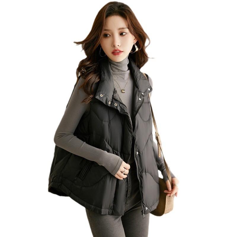 Down Cotton Jacket Vest Jacket for Women
