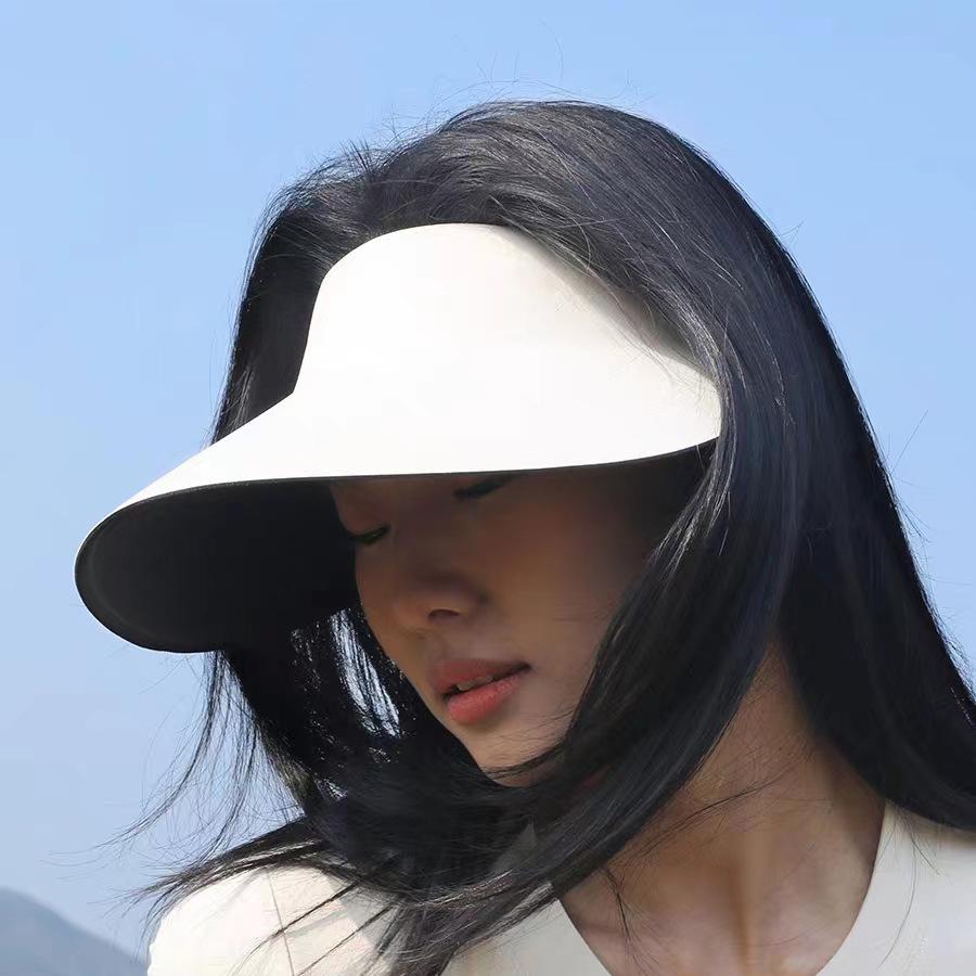 Sensory Integrated Unisex UV Protection Summer Foldable Topless Sun Hat