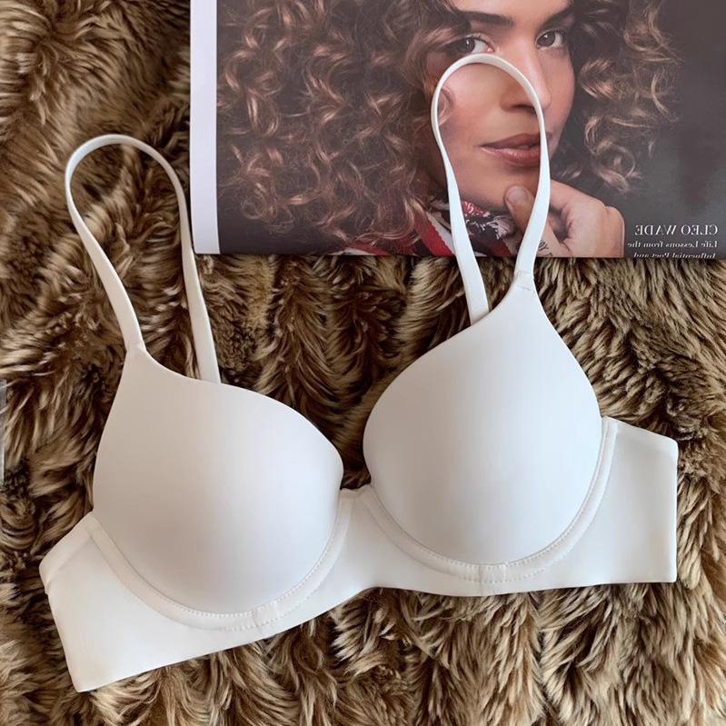 Popular Seamless Girl's Push-Up Shaping Bra - Soft, Thin, Anti-Sagging, and Underwired.