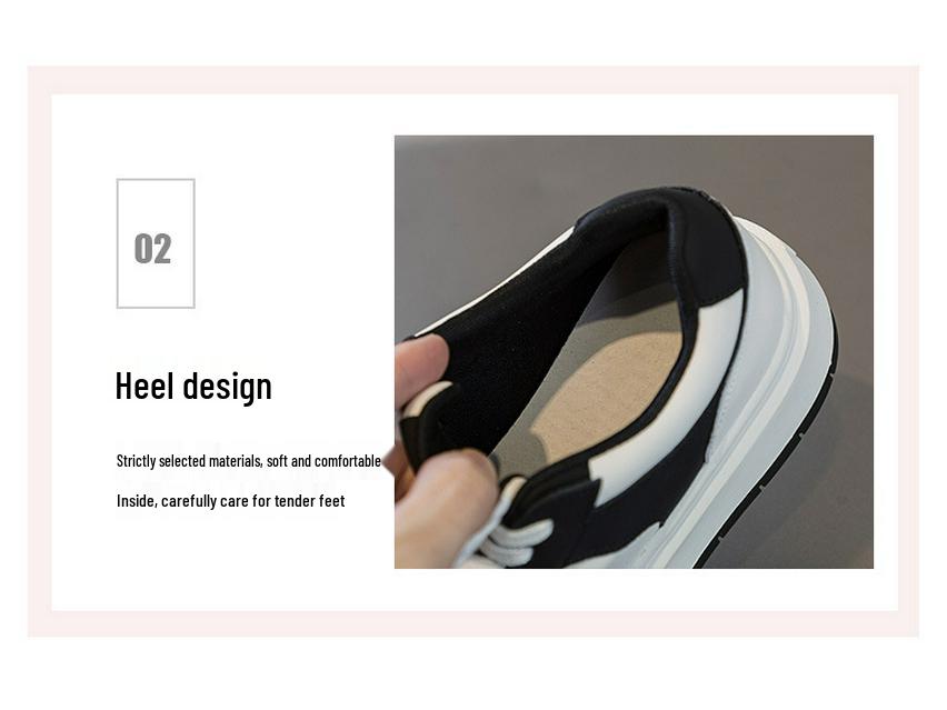 2023 Damen Weiße Rindsleder-Sneaker: Dicke Sohle, modisch, bequeme Schnürung für vielseitige Freizeit-, Sport- und Skate-Aktivitäten.