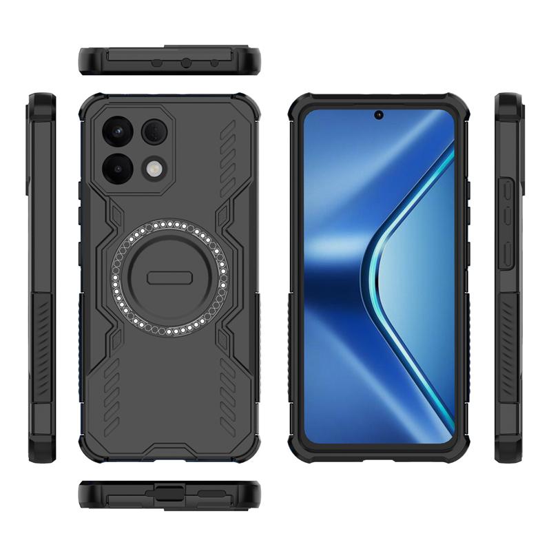 Shockproof Armor Case For Oppo K13 Magnetic Adsorption Wireless Charge Cover For Oppo K13x K12s Case For Oppo K13 Case 6.67 inch
