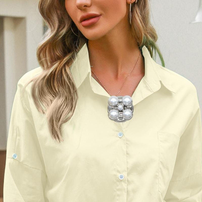 Rhinestones Flower Shirt Button Covers Cufflink Cover Rust Resistant Shirt Button Decoration Cufflinks Replacement Cover