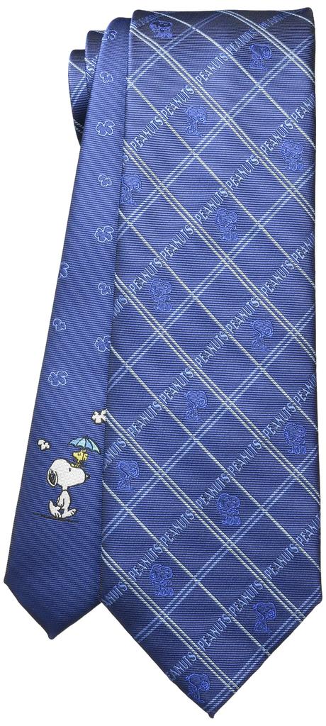 Peanuts Snoopy Tie PND48170 Blue SNOOPY Business Brand Tie Gift