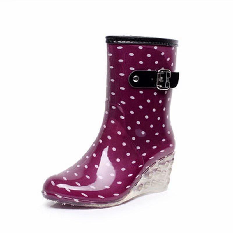 Bottes Courtes En Caoutchouc Femme – Imperméables, Antidérapantes, Légères, Pour Jardin Ou Pluie