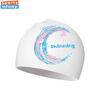 New Fashion Printed Swim Caps For Women Silicone Waterproof Swimming Caps Large Long Hair Swimming Cap Swimming Pool Accessories