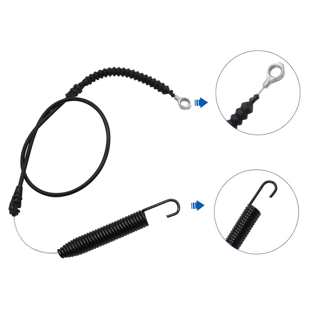 Heavy Duty 946-05124A Deck Blade Engagement Cable for T110 746-05124A Riding Mower Mower Cable Replacement Part