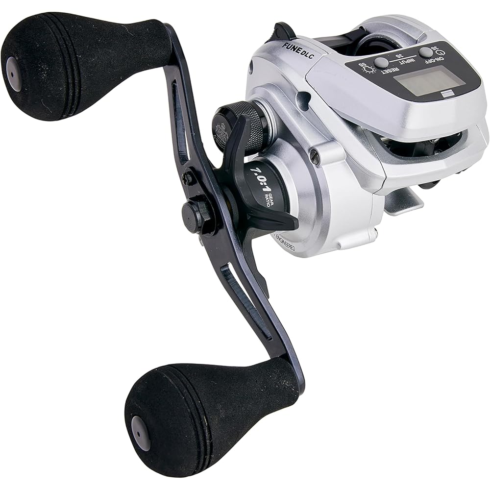AbuGarcia Fune DLC H Squid Metal Jig Counter for Flounder, Horse Mackerel, and Snapper Fishing
