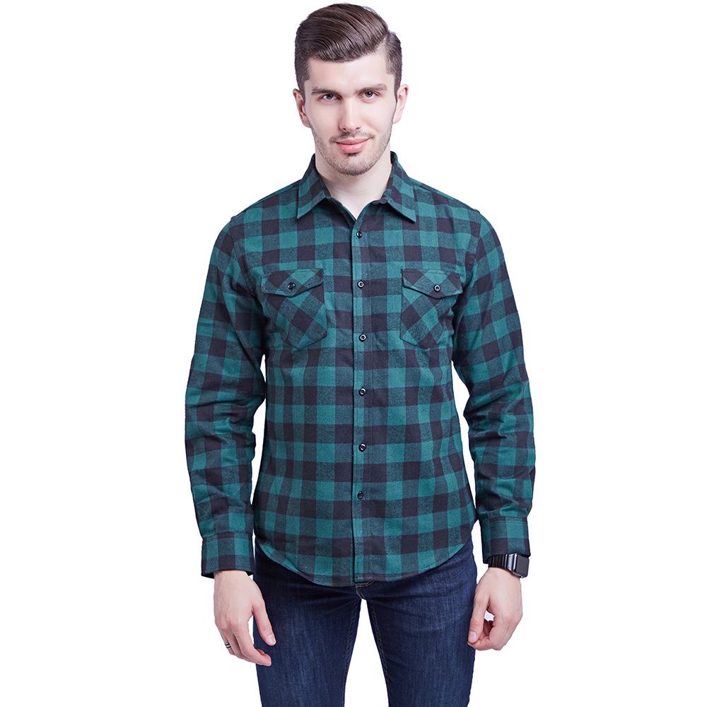 checkered polo for men