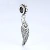 Wing Charms Silver Color European Charms & Pendant for Bracelet Beads