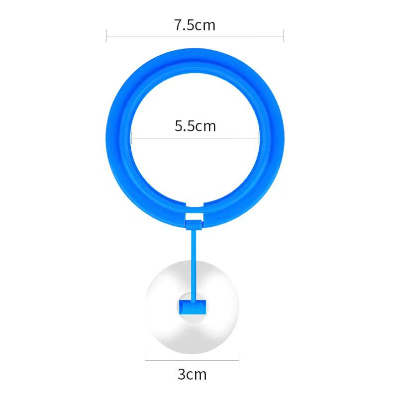 Guppy Floating Fish Feeder: Brine Shrimp & Fish Food Dispenser Ring