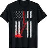 USA Flag Crane Operator T-Shirt Gifts Gift Unisex T-Shirt