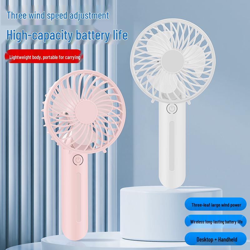 Mini USB Folding Handheld Fan - Portable for Outdoor & Office Use