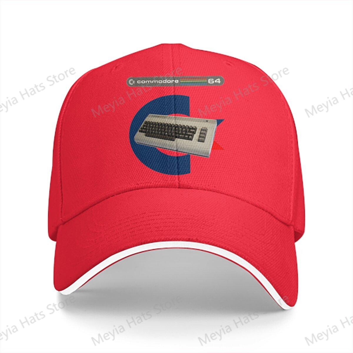 

Computer C64 With Logo Unisex Baseball Caps Peaked Cap Sun Shade Cycling Hat Commodore Amiga 500 One Size